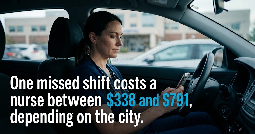The Cost of a Missed Shift, and How Many Your Rent Lets You Miss